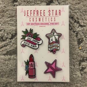 Jeffree Star Cosmetics pin set